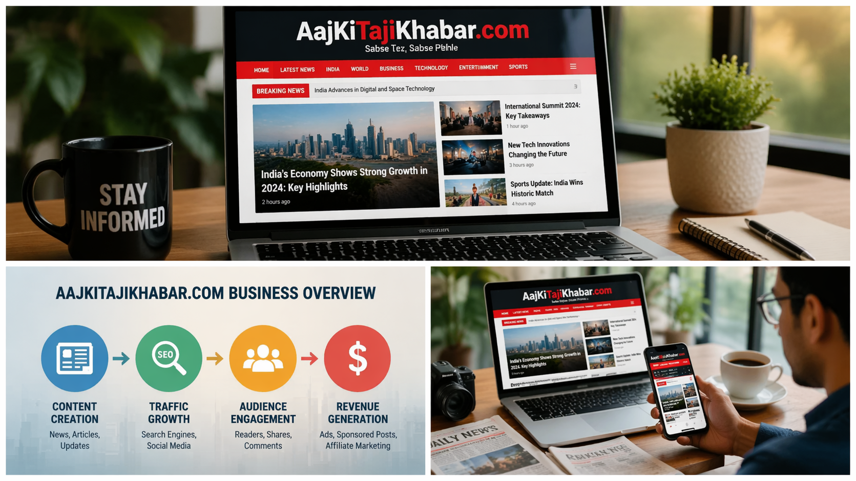 AajKiTajiKhabar.com Business